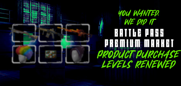 Battle Pass Premium Market Renewed!