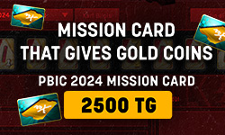 Mission Card That Rains Gold Coins is in the Game!